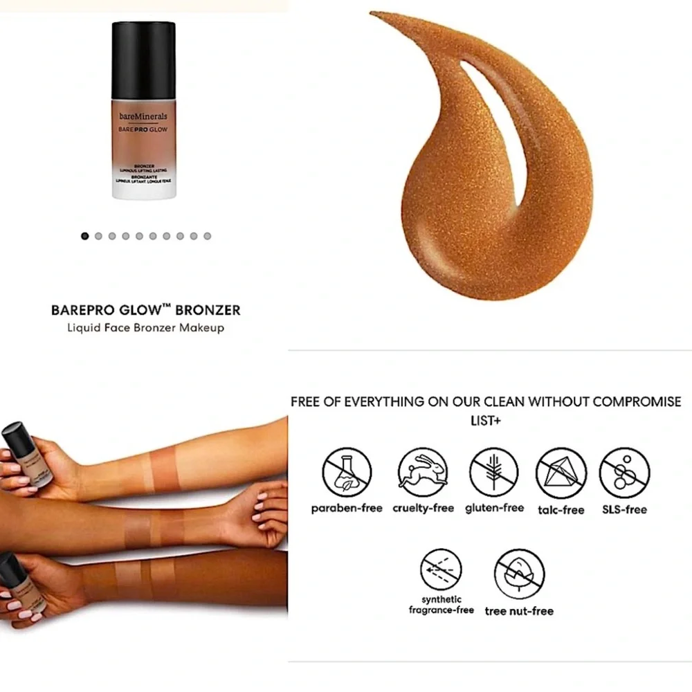 BareMinerals Bare Pro Glow Bronzer in Warmth BNIB & Discontinued